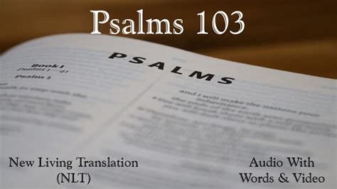 psalm 103 new king james version|Psalms 103:24 .